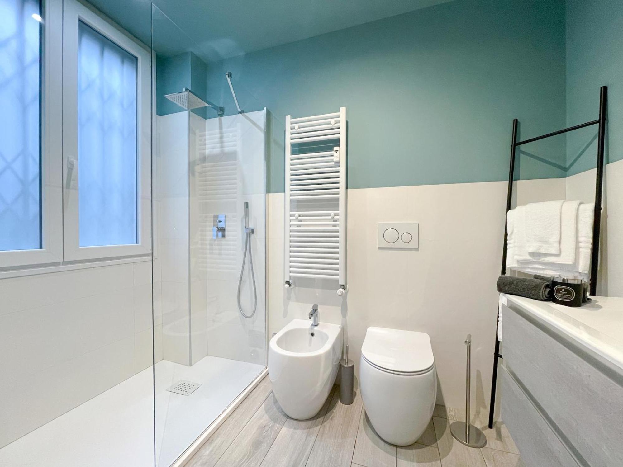 Blue Palm Jungle Studio Self Checkin Design Milan Bagian luar foto